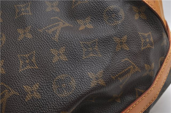 Authentic Louis Vuitton Monogram Noe Shoulder Drawstring Bag M42224 LV J4645