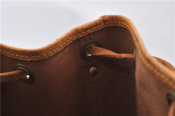 Authentic Louis Vuitton Monogram Noe Shoulder Drawstring Bag M42224 LV J4645