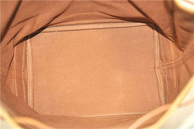 Authentic Louis Vuitton Monogram Noe Shoulder Drawstring Bag M42224 LV J4645