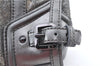 Authentic BURBERRY Check 2Way Shoulder Cross Body Bag Canvas Leather Gray J4649