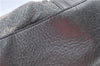 Authentic BURBERRY Check 2Way Shoulder Cross Body Bag Canvas Leather Gray J4649