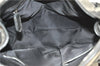 Authentic BURBERRY Check 2Way Shoulder Cross Body Bag Canvas Leather Gray J4649