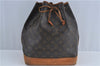 Authentic Louis Vuitton Monogram Noe Shoulder Drawstring Bag M42224 LV J4653