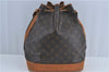 Authentic Louis Vuitton Monogram Noe Shoulder Drawstring Bag M42224 LV J4653