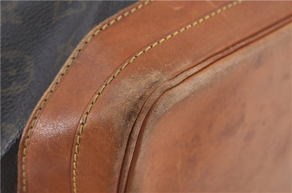 Authentic Louis Vuitton Monogram Noe Shoulder Drawstring Bag M42224 LV J4653