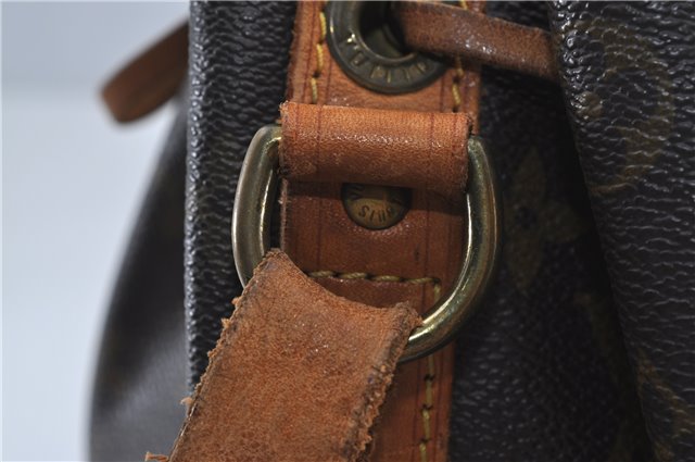 Authentic Louis Vuitton Monogram Noe Shoulder Drawstring Bag M42224 LV J4653