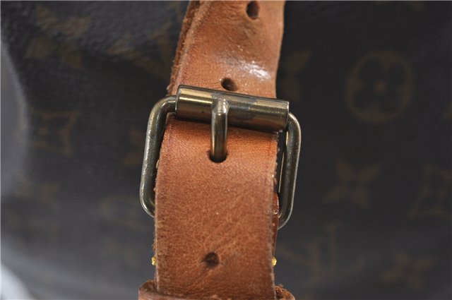 Authentic Louis Vuitton Monogram Noe Shoulder Drawstring Bag M42224 LV J4653