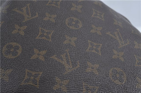 Authentic Louis Vuitton Monogram Noe Shoulder Drawstring Bag M42224 LV J4653