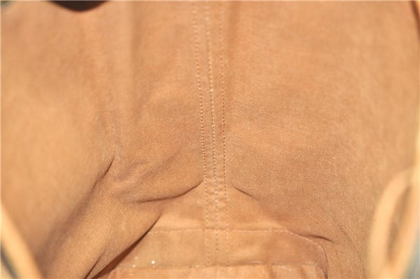 Authentic Louis Vuitton Monogram Noe Shoulder Drawstring Bag M42224 LV J4653