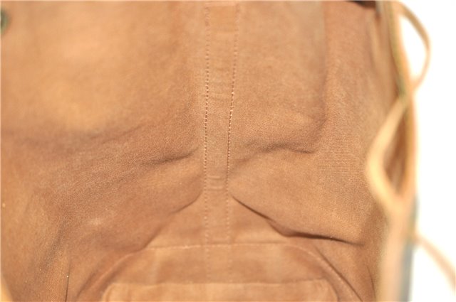 Authentic Louis Vuitton Monogram Noe Shoulder Drawstring Bag M42224 LV J4653