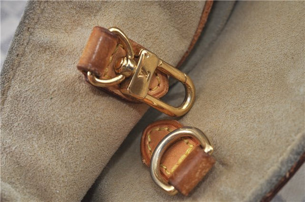 Authentic Louis Vuitton Damier Azur Hampstead PM N51207 Shoulder Tote Bag J4660