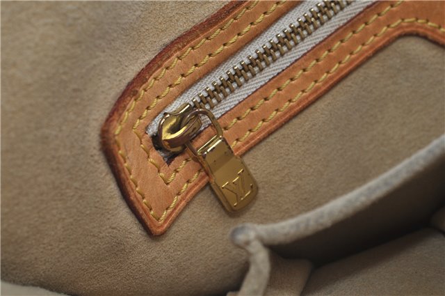 Authentic Louis Vuitton Damier Azur Hampstead PM N51207 Shoulder Tote Bag J4660