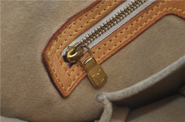 Authentic Louis Vuitton Damier Azur Hampstead PM N51207 Shoulder Tote Bag J4660