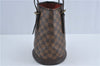 Authentic Louis Vuitton Damier Marais Bucket Shoulder Tote Bag N42240 LV J4664