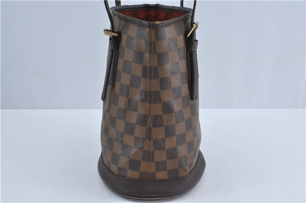 Authentic Louis Vuitton Damier Marais Bucket Shoulder Tote Bag N42240 LV J4664