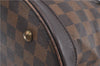 Authentic Louis Vuitton Damier Marais Bucket Shoulder Tote Bag N42240 LV J4664
