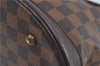 Authentic Louis Vuitton Damier Marais Bucket Shoulder Tote Bag N42240 LV J4664