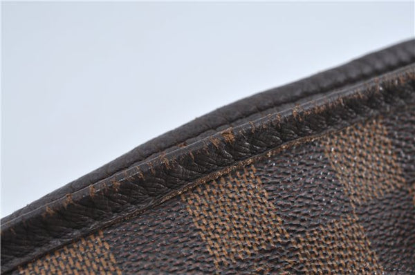 Authentic Louis Vuitton Damier Marais Bucket Shoulder Tote Bag N42240 LV J4664