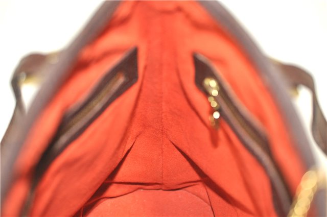 Authentic Louis Vuitton Damier Marais Bucket Shoulder Tote Bag N42240 LV J4664