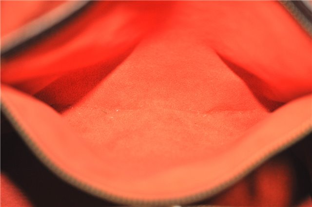 Authentic Louis Vuitton Damier Marais Bucket Shoulder Tote Bag N42240 LV J4664