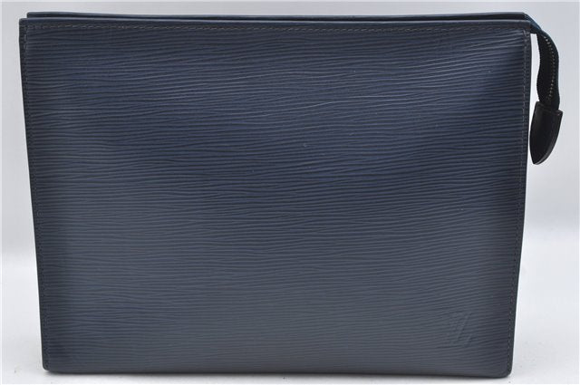 Authentic Louis Vuitton Epi Poche Toilette 26 Cosmetics Pouch M41367 LV J4673