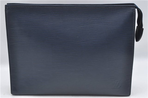 Authentic Louis Vuitton Epi Poche Toilette 26 Cosmetics Pouch M41367 LV J4673