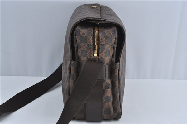 Authentic Louis Vuitton Damier Naviglio Shoulder Cross Body Bag N45255 LV J4676
