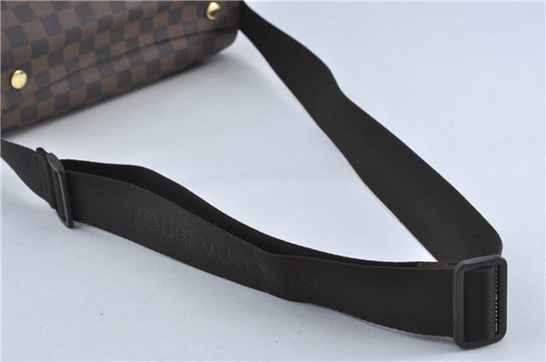 Authentic Louis Vuitton Damier Naviglio Shoulder Cross Body Bag N45255 LV J4676