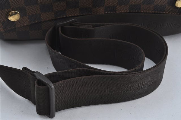 Authentic Louis Vuitton Damier Naviglio Shoulder Cross Body Bag N45255 LV J4676