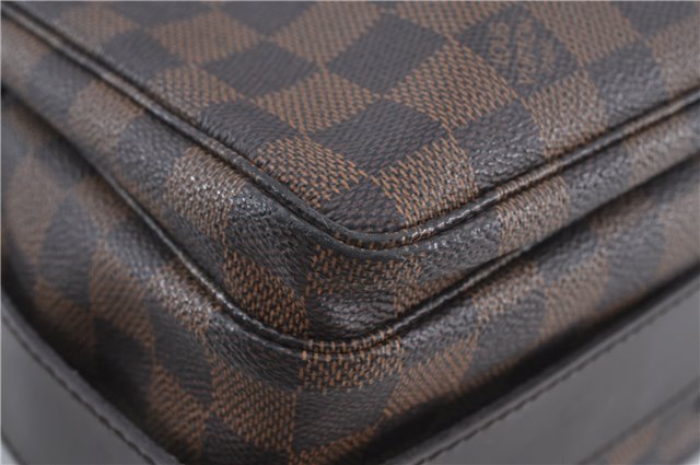 Authentic Louis Vuitton Damier Naviglio Shoulder Cross Body Bag N45255 LV J4676