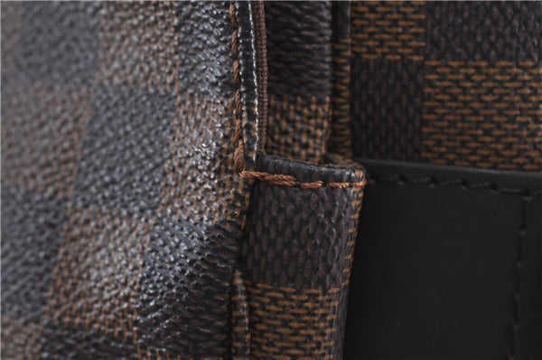 Authentic Louis Vuitton Damier Naviglio Shoulder Cross Body Bag N45255 LV J4676