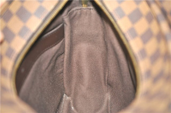 Authentic Louis Vuitton Damier Naviglio Shoulder Cross Body Bag N45255 LV J4676