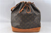 Authentic Louis Vuitton Monogram Noe Shoulder Drawstring Bag M42224 LV J4677