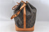 Authentic Louis Vuitton Monogram Noe Shoulder Drawstring Bag M42224 LV J4677
