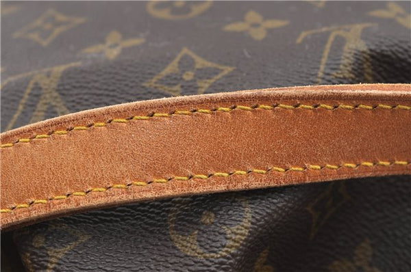 Authentic Louis Vuitton Monogram Noe Shoulder Drawstring Bag M42224 LV J4677