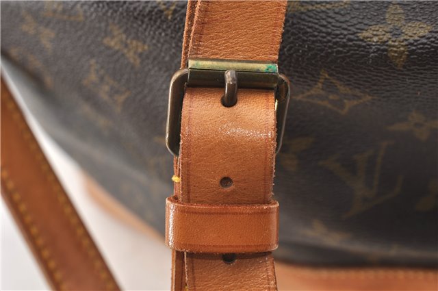 Authentic Louis Vuitton Monogram Noe Shoulder Drawstring Bag M42224 LV J4677