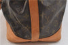 Authentic Louis Vuitton Monogram Noe Shoulder Drawstring Bag M42224 LV J4677