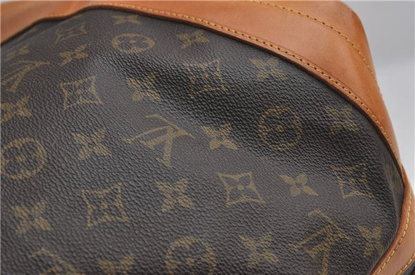 Authentic Louis Vuitton Monogram Noe Shoulder Drawstring Bag M42224 LV J4677