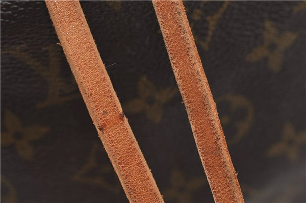 Authentic Louis Vuitton Monogram Noe Shoulder Drawstring Bag M42224 LV J4677