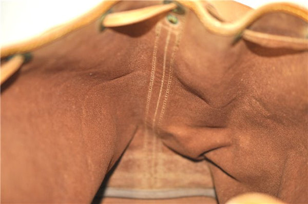 Authentic Louis Vuitton Monogram Noe Shoulder Drawstring Bag M42224 LV J4677