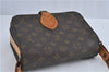 Authentic Louis Vuitton Monogram Cartouchiere MM M51253 Shoulder Cross Bag J4687