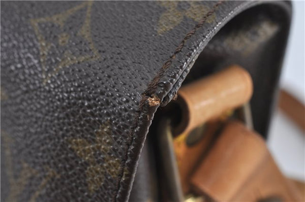 Authentic Louis Vuitton Monogram Cartouchiere MM M51253 Shoulder Cross Bag J4687