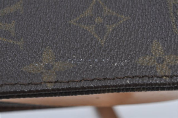 Authentic Louis Vuitton Monogram Cartouchiere MM M51253 Shoulder Cross Bag J4687