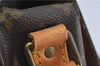 Authentic Louis Vuitton Monogram Cartouchiere MM M51253 Shoulder Cross Bag J4687