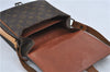 Authentic Louis Vuitton Monogram Cartouchiere MM M51253 Shoulder Cross Bag J4687