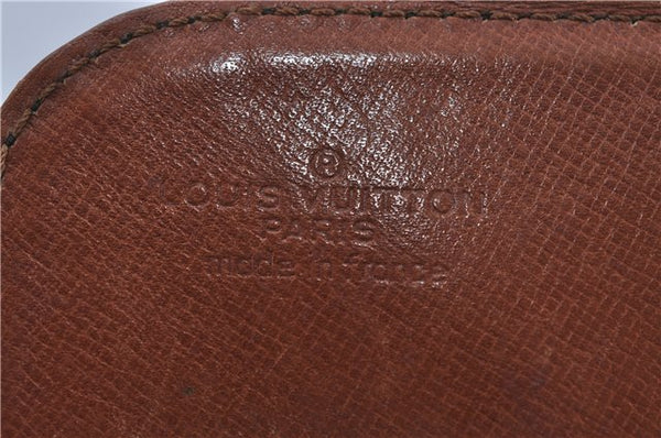 Authentic Louis Vuitton Monogram Cartouchiere MM M51253 Shoulder Cross Bag J4687