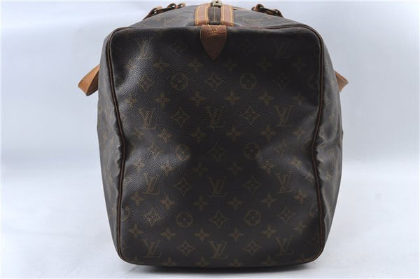 Authentic Louis Vuitton Monogram Sac Souple55 Hand Boston Bag M41622 LV J4731