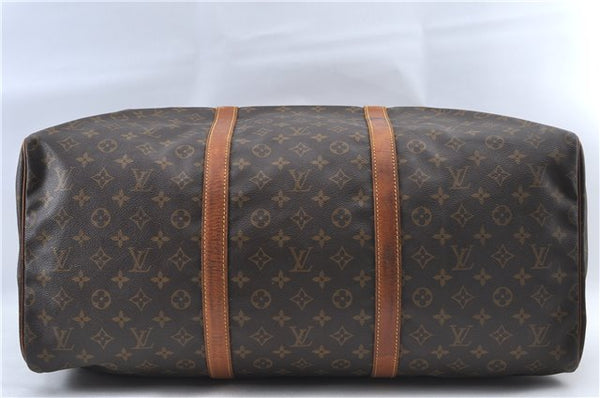 Authentic Louis Vuitton Monogram Sac Souple55 Hand Boston Bag M41622 LV J4731