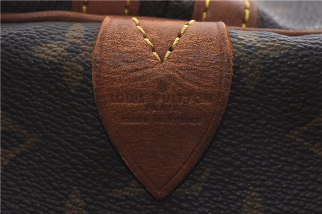 Authentic Louis Vuitton Monogram Sac Souple55 Hand Boston Bag M41622 LV J4731