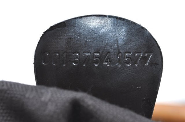 Authentic GUCCI Bamboo 2way Hand Shoulder Bag Nylon Leather Brown J4741